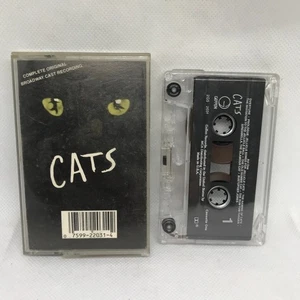 CATS Complete Original Broadway Cast 1983 Cassette Tape One & Two TESTED - Picture 1 of 2