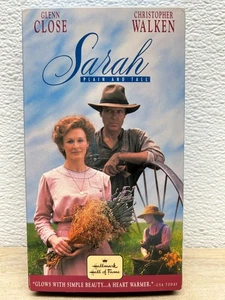 Vtg "Sarah Plain And Tall" 1991 VHS Movie With Glenn Close Christopher Walken - Picture 1 of 9