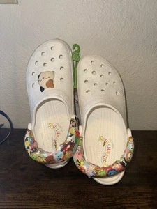 Squishmallows Crocs Classic Clog - White / Multicolor Men’s SZ 12 - Picture 1 of 3