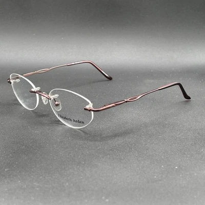 Marco de gafas sin montura Elizabeth Arden EA 1008 borgoña 50-19-134 nuevo con etiquetas Foto 1 de 4