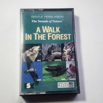 Gentle Persuasion The Sounds of Nature A Walk in the Forest Cassette Tape  - Image 1 of 2