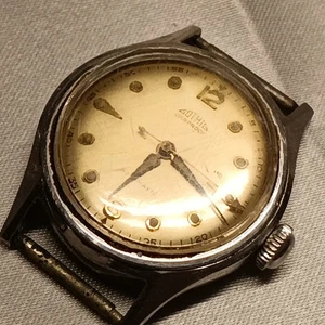Vintage Gothic Swiss 17j Automatic Watch Running! Will Need Service - Picture 1 of 11