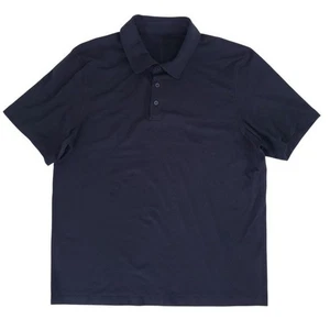 Camisa polo de golf Lululemon Evolution negra manga corta para hombre L - Imagen 1 de 7