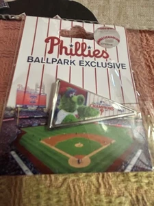 2025 Phillies NL East Champions Phanatic Pennant Pin- CB Park Exclusive! - Picture 1 of 1