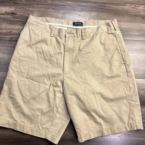 Polo Ralph Lauren Shorts Mens Size 36 Beige Chino Prospect Short - Picture 1 of 9