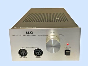 Stax SRM-1 MK-2 Electrostatic Headphone Amplifier Japan - Picture 1 of 5