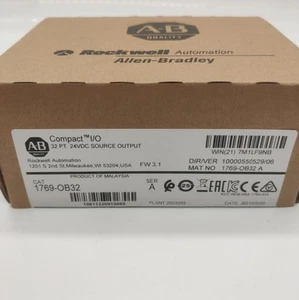 1769 OB32 New AB 1769-OB32 /A CompactLogix 32 Pt 24VDC D/O Module AB - Picture 1 of 8