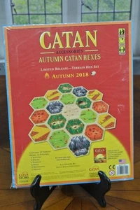 Catan Zubehör HERBST CATAN HEXES 2018 Erweiterung Brettspiel Limited Release - Bild 1 von 1