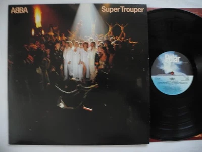 ABBA Super Trouper LP 1980 Sweden Polar  POLS 322 EX - Image 1 of 4
