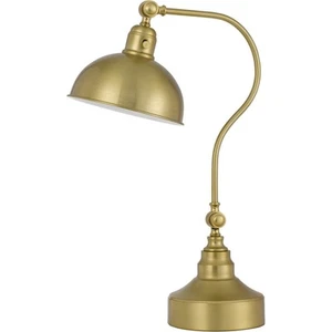 CAL Lighting & Accessories BO-3025DK-AB Industrial Desk Lamp Antique Brass - Picture 1 of 1