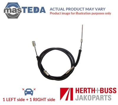 J3930305 HANDBRAKE CABLE PAIR REAR HERTH+BUSS JAKOPARTS 2PCS NEW OE REPLACEMENT - Image 1 of 4