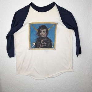 Rare Vtg 1981 Alice Cooper Special Forces World Tour T shirt Size XL Raglan Tee - Picture 1 of 7