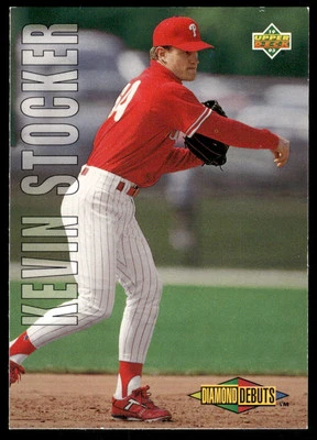 Kevin Stocker 1993 Upper Deck Philadelphia Phillies #508 Near Mint or Better - Image 1 of 2