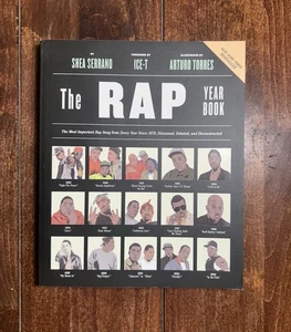 The Rap Year Book by Shea Serrano Paperback Hip Hop Music History Illustrated - Bild 1 von 3