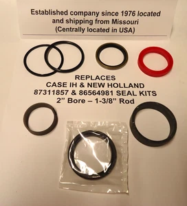 87311857 u 86564981 Estuche iH/New Holland 2" diámetro x 1-3/8" Kit de sello de varilla (no OEM) - Imagen 1 de 4