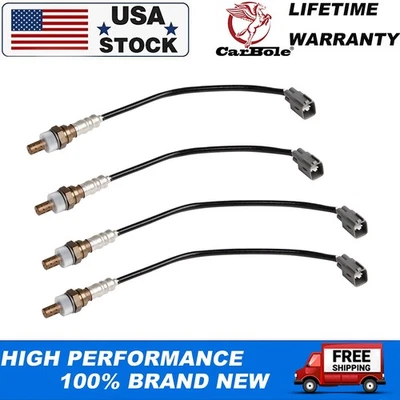 4pcs Up & Downstream O2 Oxygen Sensor For 2003 Toyota 4Runner Limited Sport SR5 - Image 1 of 4