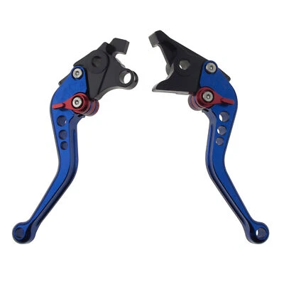Mão azul para Suzuki GSXR 1300 Busa 99+ CNC freio curto e alavanca de embreagem dedo - Imagem 1 de 4