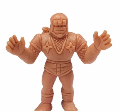 M.U.S.C.L.E. mattel wrestling action figure vtg muscle flesh The Ninja #26 star - Image 1 of 3