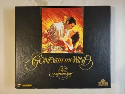 Gone With the Wind (VHS, 1990, 2-Tape Set) 50th Anniversary  - Image 1 of 4