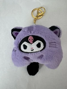 Kuromi Cinnamoroll Hello Kitty Cosplay Cat Doll Toy Plushie Pendant Bag Keychain - Picture 1 of 5