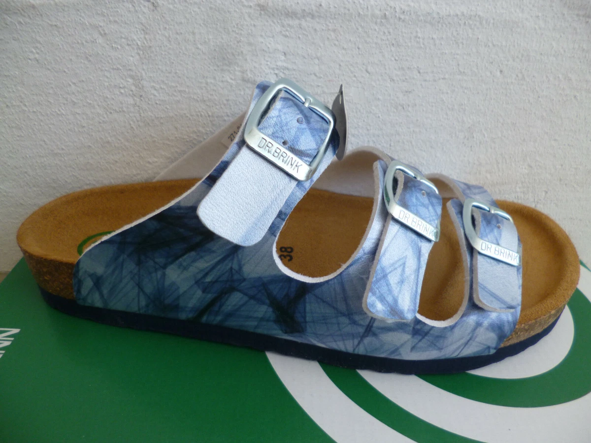 Sandalias Dr. Brinkmann Para Mujer - Modelo Piazza, Suela De Piel Suave Y Cómoda