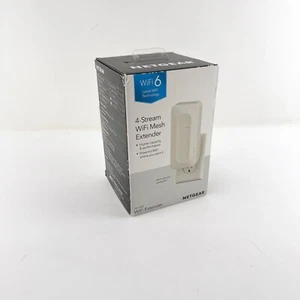 Netgear AX1600 4-Stream Wifi 6 Mesh Extender EAX12 Open Box - Picture 1 of 11