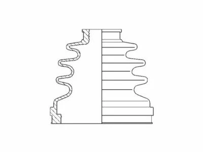 For 2001-2003 Saturn LW200 CV Boot Kit Front Left Inner 46988RX 2002 - Imagem 1 de 2