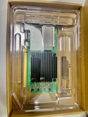 Fujitsu MCX455A-ECAT Mellanox ConnectX-4 00WT013 100GbE QSFP28 Network Card - Image 1 of 4