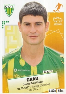 316 JAUME GRAU # ROOKIE ESPANA CD.TONDELA STICKER PANINI FUTEBOL 2021 - Picture 1 of 2