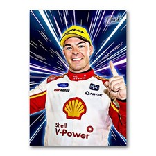 Scott McLaughlin Hyperspeed Sketch Card Limited 03/20 Dr. Dunk Signed
