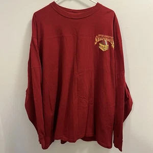 Buck Country Sharpshooter Long Sleeve T-Shirt XL Red Hunting Casual Deer - Picture 1 of 5