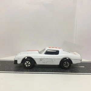 ERTL 1980 Hardees Promo Car bianco arancione Pontiac Trans Am sciolto vintage gc come visto - Foto 1 di 12