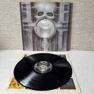 Emerson, Lake & Palmer ELP Brain Salad Surgery 1973 Atlantic LP Vinyl Manticore - Picture 1 of 10
