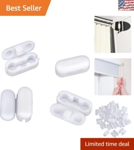 Pack of 30 Lightweight Ball Chain Clips for Vertical Blinds - Easy Install - Picture 1 of 8