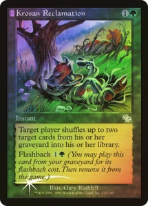 Magic The Gathering MTG KROSAN LÁMINA DE RECUPERACIÓN Juicio Casi Como Nuevo - Imagen 1 de 1