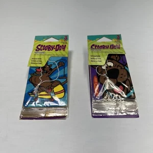 2004 Vintage Medo Cartoon Network Scooby Doo 3 Pack Air Freshener NEW - Picture 1 of 10