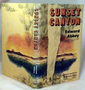 ERSTAUSGABE, Sunset Canyon, (Black Sun in USA), Edward Abbey, 1st British Ed. - Bild 1 von 7