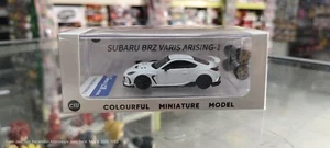 CM Model 1:64 Subaru BRZ Varis Arising-1 White Diecast Car Toys - Picture 1 of 6