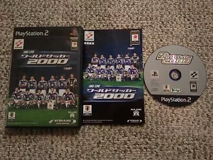 Jikkyou World Soccer 2000 (Sony PlayStation 2, 2000) - Picture 1 of 3