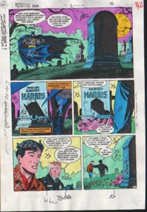 BATMAN DETECTIVE COMICS ANUAL 2 ARTE DE PRODUCCIÓN FIRMADO ADRIENNE ROY CERTIFICADO DE AUTENTICIDAD PG 36 - Imagen 1 de 3