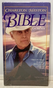 Charlton Heston Presents The Bible - Genesis (VHS, 1993) Factory Sealed NEW - Picture 1 of 3
