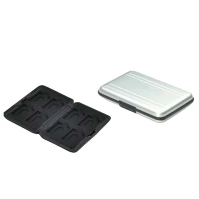 8 Slot Micro SD TF Memory Card Case Holder Waterproof Hard Protector Storage Box - Image 1 of 4