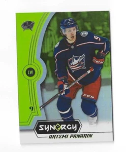 2018-19 Upper Deck Synergy ARTEMI PANARIN Green #11 Columbus Blue Jackets - Picture 1 of 2