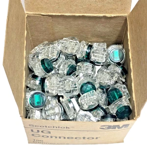 100 GENUINE 3M Scotchlok UG Tap Splicing Splice Connector 26-19AWG - Picture 1 of 5