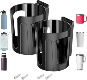 2Pcs Large Universal Cup Holders, Drink Holders for Bottles, Mugs & Cans - Picture 1 of 2