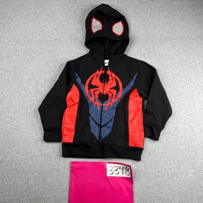 Sudadera con Capucha SPider Man Juvenil XS Negra Estampado Gráfico Cremallera Completa Foto 1 de 4