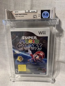 Super Mario Galaxy Nintendo Wii NUEVO Sellado de Fábrica WATA Calificado 9.6 A+ - Imagen 1 de 8