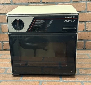 Vintage 1985 Sharp Half Pint Mikrowelle R-4060 Schlafsaal Wohnmobil Camper Van kompakt 400 W - Bild 1 von 14