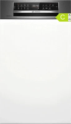 Bosch Geschirrspüler 45cm teilintegriert Edelstahl 44dB 10 Maßgedecke - Bild 1 von 4