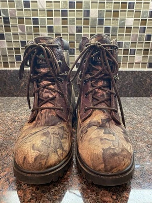 Botas de caza camufladas RedHead para hombre - talla 9 - impermeables - ligeramente usadas Foto 1 de 4